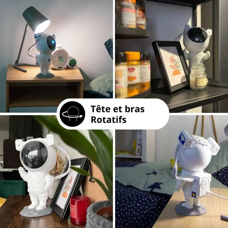 Projecteur Galaxy HD “Astronaute” – Transformez votre maison en univers magique ✨ SkyDream